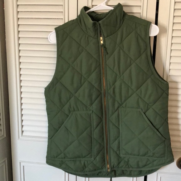 Coats | Jcrew Green Vest | Poshmark